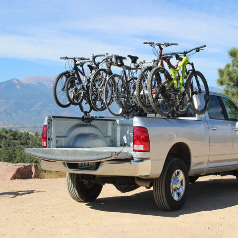 Lets Go Aero Full Nelson, 2-Bike Carrier Truck Bed Mount V-Rack (expandable to 6)