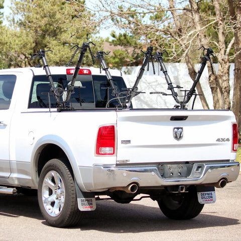 Lets Go Aero Full Nelson, 2-Bike Carrier Truck Bed Mount V-Rack (expandable to 6)
