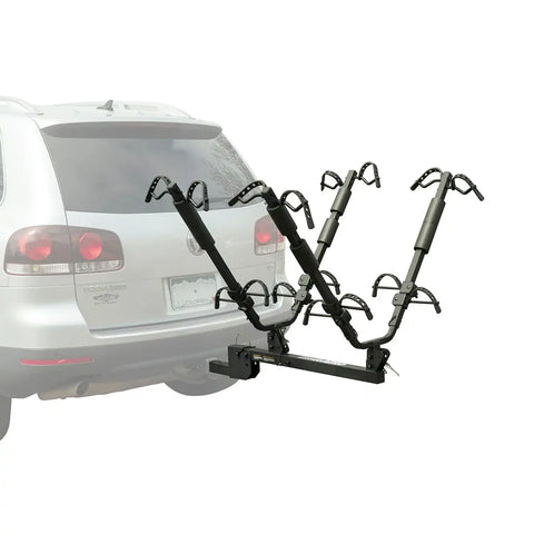 Lets Go Aero BikeWing V4 - Folding Tilt Up 2+2 Four Bike Hitch Rack