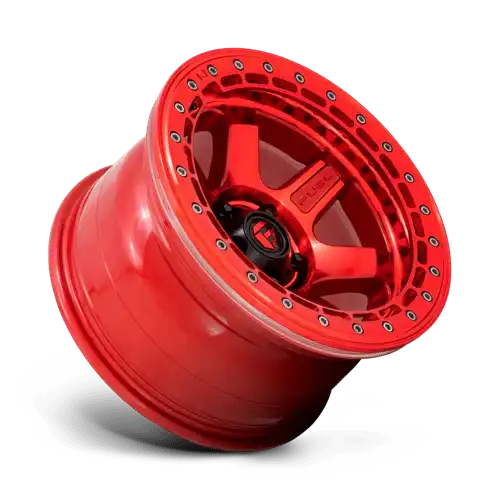 D123 17X9 6X5.5 GL-RED GL-RED-RG -15MM