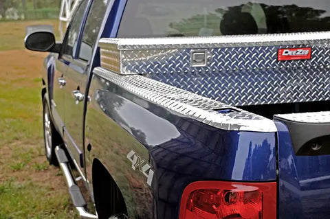 Dee Zee DZ21987 Bed Cap Wrap W/Stake Pockets Brite-Tread Aluminum