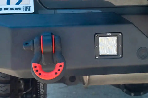 Body Armor 4x4 30040 Cube LED Light Spot Pair With Wire Harness