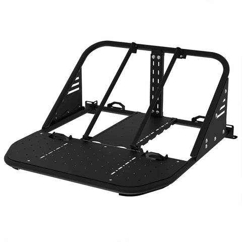 Raptor Series CHS001UNV Magnum - Chase/Tire Rack Black Textured Alloy Steel Universal Chase Tire