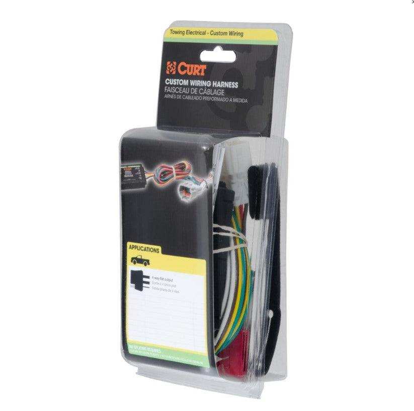 Custom Wiring Harness, 4-Way Flat Output, Select Toyota Corolla Sedan - MyTruckPoint