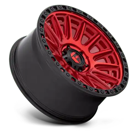 D834 20X9 6X135 C-RED-BLK-RG 1MM