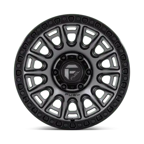 D835 17X9 5X5.0 M-GNMTL-BLK-RG -12MM