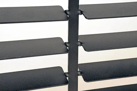 Dee Zee DZ95050SLB Cargo Management Louvered Cab Rack (Steel)