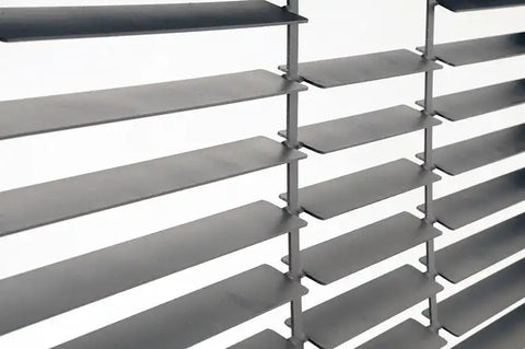 Dee Zee DZ95050SLB Cargo Management Louvered Cab Rack (Steel)