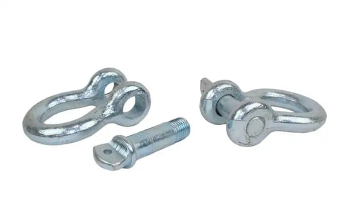 Fishbone Offroad FB21037 - D Ring 3/4 Inch Zinc 2 Piece Set