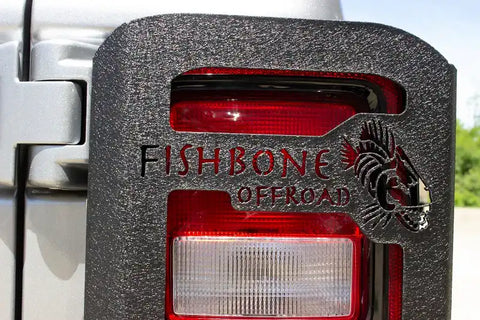 Fishbone Offroad FB21119 - Jeep JL Tail Light Guards For 18-Pres Wrangler