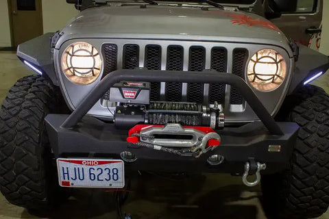 Fishbone Offroad FB21120 - Jeep JL Headlight Guards For 18-Pres Wrangler Aluminum