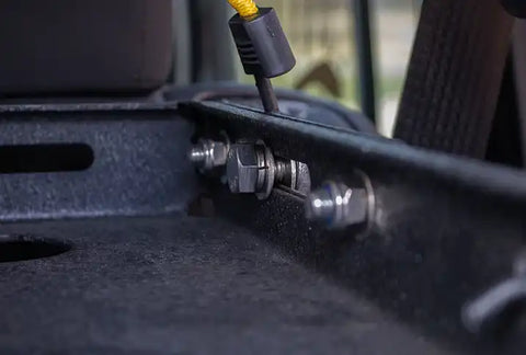 Fishbone Offroad FB21260 - Jeep Storage/Bed Rack Tie Down Kit Stainless Steel