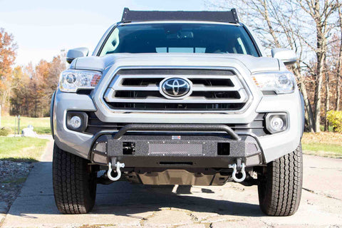 Fishbone Offroad FB21311 - 2016-Present Toyota Tacoma Center Stubby Front Bumper