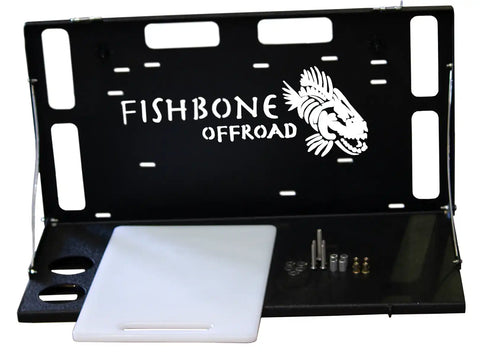Fishbone Offroad FB21358 - 6th Gen Ford Bronco, 18-Present Jeep Wrangler JL and 07-18 JK Tailgate Table