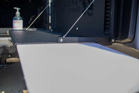 Fishbone Offroad FB21358 - 6th Gen Ford Bronco, 18-Present Jeep Wrangler JL and 07-18 JK Tailgate Table