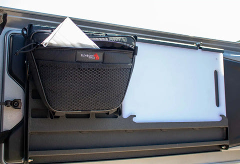 Fishbone Offroad FB21358 - 6th Gen Ford Bronco, 18-Present Jeep Wrangler JL and 07-18 JK Tailgate Table