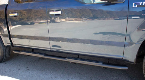 Fishbone Offroad FB21380 - 15-Current F-150 Crew Cab 5 Inch Oval Side Steps
