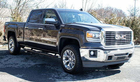 Fishbone Offroad FB21381 - 07-18 Silverado 1500/2500/3500 Crew Cab 5 Inch Oval Side Steps