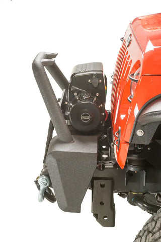Fishbone Offroad FB22001 - Jeep JK Stubby Bumper W/Tube Guard 07-18 Wranger Black Texured Powercoated