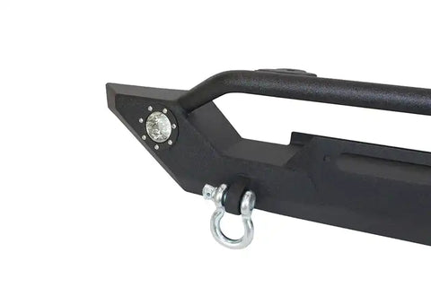 Fishbone Offroad FB22016 - Jeep TJ/YJ Front Bumper W/LED's 87-06 Wrangler Steel Black Textured Powercoat
