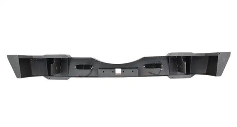 Fishbone Offroad FB22032 - Jeep JK Rear Bumper W/LED's 07-18 Wrangler Rubicon and Unlimited Steel Black Textured Powdercoat