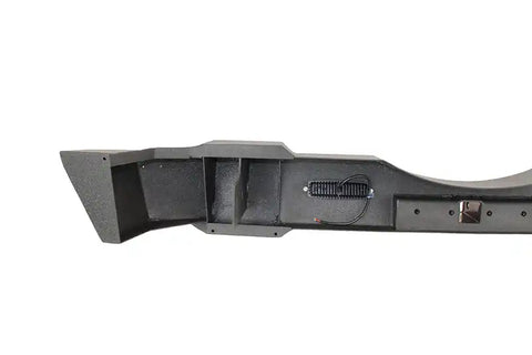 Fishbone Offroad FB22032 - Jeep JK Rear Bumper W/LED's 07-18 Wrangler Rubicon and Unlimited Steel Black Textured Powdercoat