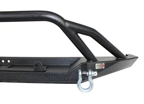 Fishbone Offroad FB22060 - Cherokee XJ Front Winch Bumper W/Grille Guard Bullhead Steel Black Textured Powdercoat