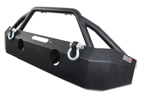 Fishbone Offroad FB22068 - Jeep JK Front Winch Bumper 07-18 Wrangler Full Width Black Powdercoat