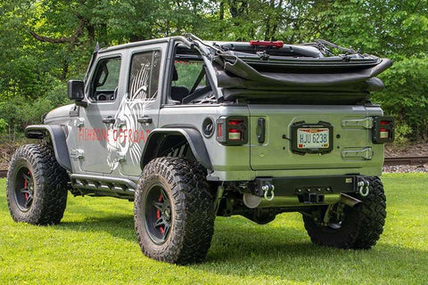 Fishbone Offroad FB22179 - Jeep JL Rear Bumper Delete For 18-Pres Wrangler