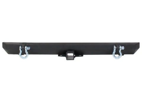 Fishbone Offroad FB22217 - Jeep YJ/TJ Rear Bumper with Receiver For 87-06 YJ Wrangler TJ