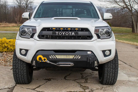 Fishbone Offroad FB22296 - 2012-2015 Tacoma Center Stubby Front Bumper