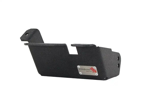 Fishbone Offroad FB23065 - Jeep TJ Steering Box Skid Plate 97-06 Wrangler Black Textured Powdercoat