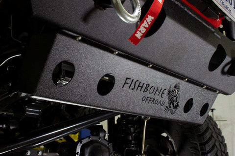 Fishbone Offroad FB23176 - Wrangler/Gladiator Mako Front Bumper Skid Plate For 18-Pres Wrangler 20-Pres Gladiator