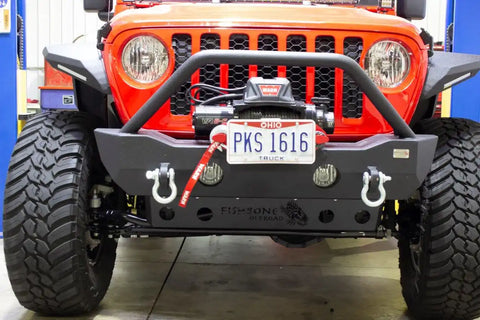 Fishbone Offroad FB23176 - Wrangler/Gladiator Mako Front Bumper Skid Plate For 18-Pres Wrangler 20-Pres Gladiator