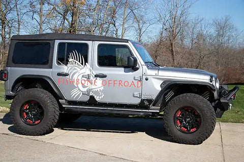 Fishbone Offroad FB23180 - Wrangler Armor Panels for 18-Pres JL 4DR