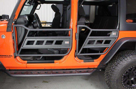 Fishbone Offroad FB24022 - Jeep JK Tube Doors 07-18 Wrangler 4 Door Front/Rear