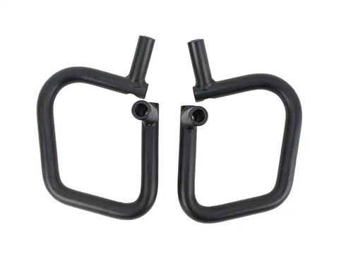 Fishbone Offroad FB25033 - Jeep JK Grab Handles Front 07-18 Wrangler 2/4 Door Steel Black Textured Powdercoat