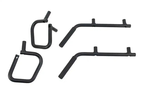 Fishbone Offroad FB25034 - Jeep JK Grab Handles Front and Rear 07-18 Wrangler 4 Door Steel Black Textured Powdercoat