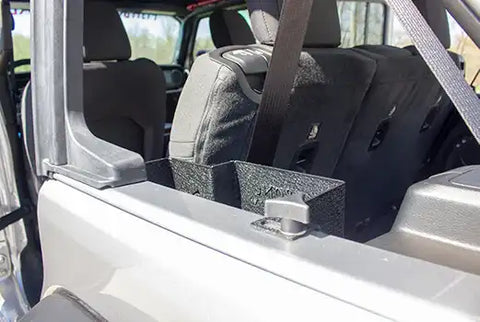 Fishbone Offroad FB25100 - Jeep JLU Wheel Well Storage Bins 18-Pres Wrangler JL 4 Door