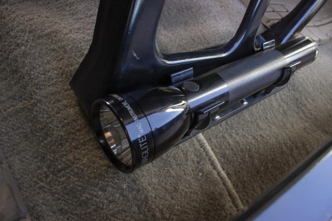 Fishbone Offroad FB25107 - Jeep YJ Front Seat Flashlight Mount