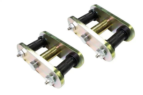 Fishbone Offroad FB27225 - Front Greasable Shackles 76-86 Jeep CJ-7