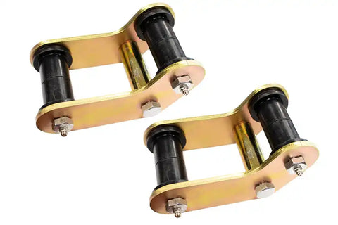 Fishbone Offroad FB27251 - Jeep YJ Rear Greaseable Boomerang Shackles