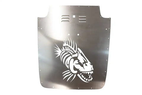Fishbone Offroad FB31124 - Jeep TJ Hood Louver Raw Unpainted 97-02 Wrangler