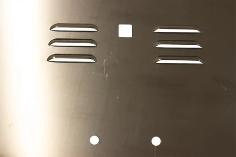 Fishbone Offroad FB31125 - Jeep TJ Hood Louver Raw Unpainted 03-06 Wrangler