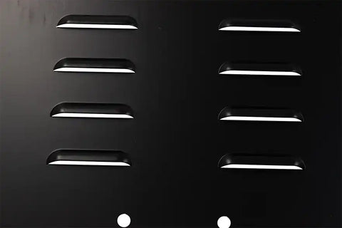 Fishbone Offroad FB31133 - Jeep JK Hood Louver 07-12 Wranger Black