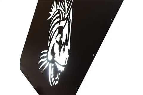 Fishbone Offroad FB31133 - Jeep JK Hood Louver 07-12 Wranger Black