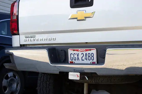 Fishbone Offroad FB32096 - Hitch Cover For 2 Inch Black Powdercoated Steel