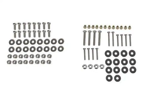 Fishbone Offroad FB33006 - Jeep JK Tube Fenders 07-18 Wrangler Front/Rear Set Of 4 Aluminum Black Textured Powdercoat