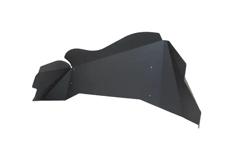 Fishbone Offroad FB33007R - Jeep JK Rear Inner Fenders 07-18 Wrangler Aluminum Black Powercoat