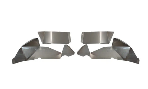 Fishbone Offroad FB33108R - Jeep JL Inner Fenders For 18-Current Wrangler Rear Pair Aluminum Raw